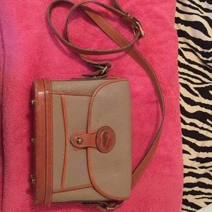 Vintage Dooney & Bourke Leather Shoulder Bag Purse